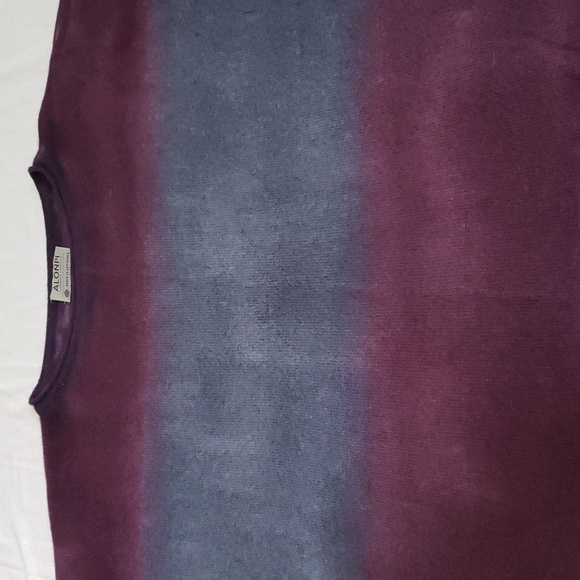 Alonpi Cashmere for Sante Fe Drygoods Lagenlook Ombre Sweater Made in Italy - Picture 1 of 5